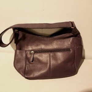 St. John's Bay Purple Leather Purse